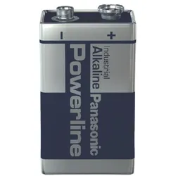 Panasonic 6LR61AD, Single-use battery, 9V, Alkali, 9 V, 2,3 Ohm, Blau, Grau
