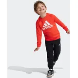 Adidas Sportswear Trainingsanzug »LK BOS JOG FT«, (2 tlg.) adidas Sportswear Bright Red 5-6 Years