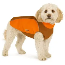 Wolters Easy Rain Hunderegenmantel braun/orange 34 cm