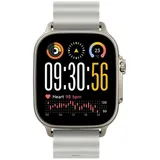 Realme Watch 5 BT 40 mm Aluminiumgehäuse Titanium Silver Sportarmband Silber One Size 