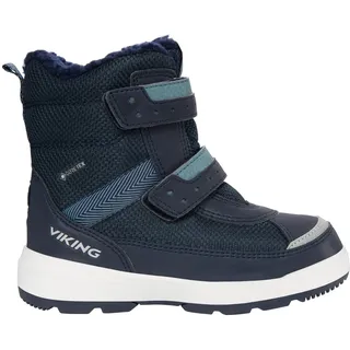 Viking Play Reflex Warm Gtx 2v Snow Boot, Navy Charcoal, 25