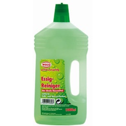 WECO Essigreiniger, für Küche, Bad und WC, 1000 ml - Flasche