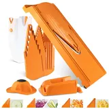 Boerner Pharma Gemüsehobel V3 Profi Set 5-tlg. Orange