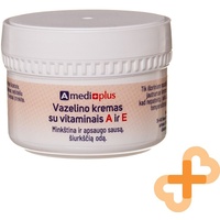 Amediplus Vaseline Creme Mit Vitamine A Und E 50 G Befeuchtend Trocken Rau Haut