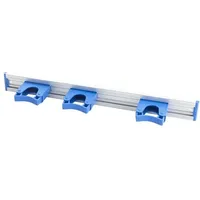 Haug® bürsten Besenhalter blau, silber