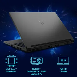 Medion Erazer Defender 17 P1 Intel Core i7-13620H 16 GB RAM 1 TB SSD RTX 5060 FreeDOS