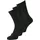 JACK & JONES JACORDINARY SOCKS 3 PACK NOOS 3 Paar Schwarz