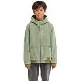 Outdoorjacke ELEMENT "Dulcet Denim Color", Kinder, Gr. 14(155-164cm), grün (deep forest), Obermaterial: 70% Baumwolle, 30% Baumwolle., Jacken Outdoorjacke