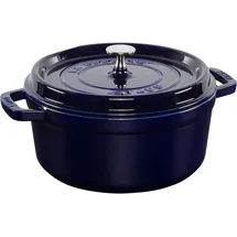 Staub Cocotte rund 24 cm dunkelblau