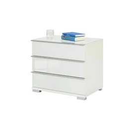 Musterring Nachtkommode 2er-Set Imola W ¦ weiß ¦ Maße (cm): B: H: 82 T: 42.0