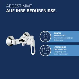 Grohe BauLoop Einhebel-Duschmischer für 1 Verbraucher Chrom 23340000