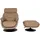 MCW Relaxsessel MCW-K99 Kunstleder 80 x 100 x 90 cm Grau mit Hocker
