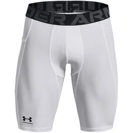 Under Armour Heatgear Compression Long Baselayer-shorts - White / Black - M