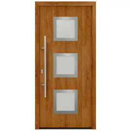 Hörmann ISOPRO IP 810S links 110 x 210 cm golden oak