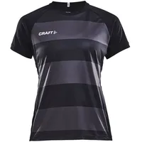Craft Progress Graphic Trikot Kurzarm Damen - schwarz L