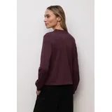 STREET ONE Langarmshirt in jazz berry | Gr.: 36