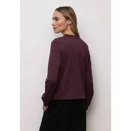STREET ONE Langarmshirt in jazz berry | Gr.: 36