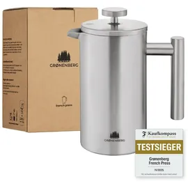 Groenenberg Grønenberg French Press 1l Silber