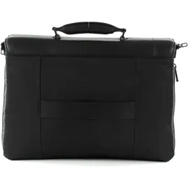 Piquadro P16 Expandable Computer Briefcase Chevron / Nero