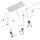 Paulmann Seilsystem Simple Basisset GU5,3 max. 3x5W 230/12V Chrom