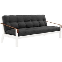 Karup Design Poetry Sofabed, Dunkelgrau, 90 x 204 x 90