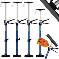monzana Zargenspanner 4er-Set Blau 115-290cm