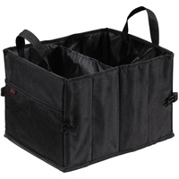 Hama Auto-Kofferraumtasche mit Klettbefestigung, faltbar, klein (37 x 29 x 25 cm) schwarz