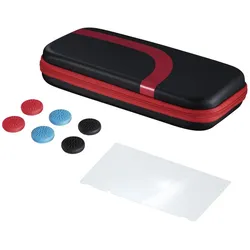 054686 Zubehör Set Nintendo Switch (Schwarz, Rot)