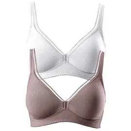 petite fleur by lascana T-Shirt-BH 90D braun