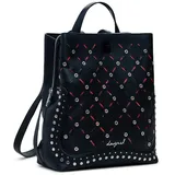DESIGUAL Yankee Metal Patch Sumy Mini Backpack Schwarz