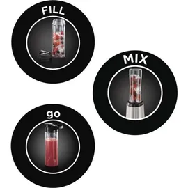 Russell Hobbs Mix&Go Steel 23470-56 Smoothie Maker