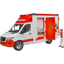 Bruder 02676 Matchbox Sprinter Ambulanz mit Fahrer