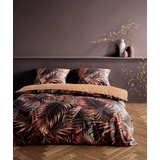 fleuresse Mako-Satin Bettwäsche Bed Art S Stevenage braun 1 Bettbezug 135 x 200 cm + 1 Kissenbezug 80 x 80 cm
