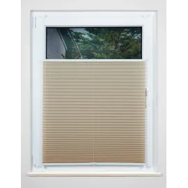MYDECO Plissee MYDECO Free 75 x 130 cm beige