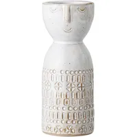 Bloomingville Vase, weiß, Keramik