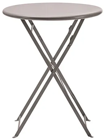 Klapptisch Flower Ethimo grau, Designer Ethimo Design Studio, 75 cm