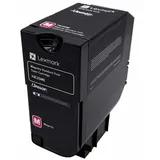 Lexmark Original Toner 74C2SME Farbe: Magenta ca. 7.000 Seiten für CS720de I CS725de I CX725de