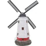 MCW Solar LED-Windmühle MCW-G95, Gartendeko Tischdeko Dekofigur, In-/Outdoor