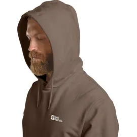 Jack Wolfskin Essential Kapuzenpullover - Cold Coffee - L