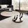 Riess-Ambiente DANCING RINGS Braun Travertin 133 x 44 x 100 cm