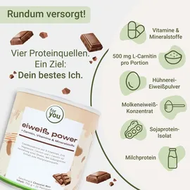 Strunz For You Eiweiß Power Chocolat Noir Pulver  750 g