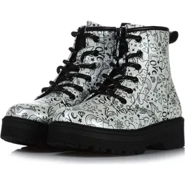 SKECHERS Gravlen Hi Doodle Down Stiefelette Schwarz 30