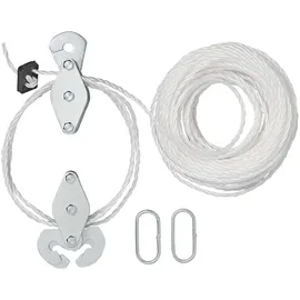 PRO PLUS Flaschenzug mit 20M Nylonseil