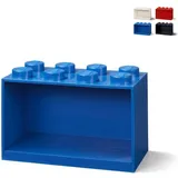 LEGO Regal Brick 8 Shelf 31,8 x 31,8 x 31,8 cm 8-tlg. blau