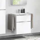 evineo ineo4 Unterschrank B: 60 cm, 2 Auszüge, mit Griff, für evineo ineo Waschtisch,, BE0200WH,