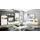 Möbel Boss Sideboard 170 x 94 x 42 cm Weiß / Braun