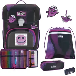 Scout Neo Movie Star Pink Pixel Schulrucksack