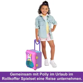 Mattel Polly Pocket Urlaub im Rollkoffer Spielset