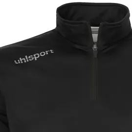 Uhlsport Essential 1/4-Zip Trainings-Top schwarz/weiß 140