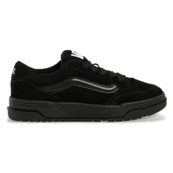 Vans Unisex. VN000D1JBKA1 Hylane Lederschuhe schwarz (38), Wohnung, Schnürsenkel, Lässig